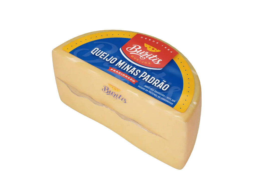 QUEIJO MINAS PADRÃO BURITIS 300 G (CX 18 PÇ)